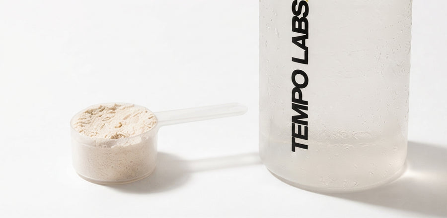 Tempo Labs scoop and bottle